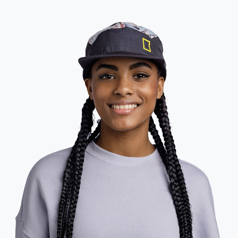 Șapcă BUFF 5 Explore Panel reige black 3