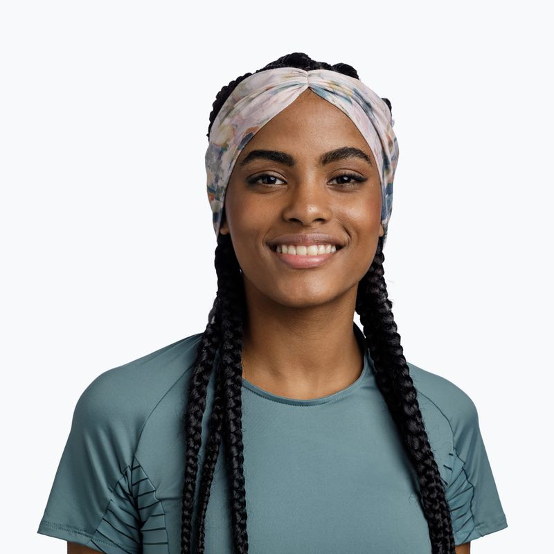 BUFF Coolnet UV Ellipse Kivu Headband roșu 131414.512.10.00