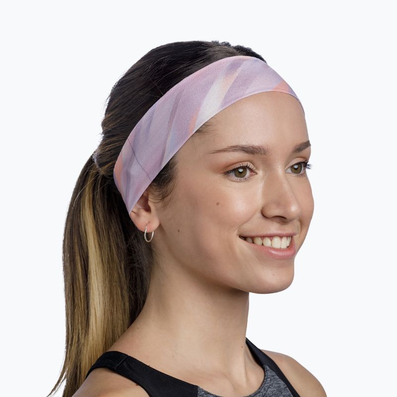 Bandă de cap BUFF Coolnet UV Slim Shane roz 131422.607.10.00 3