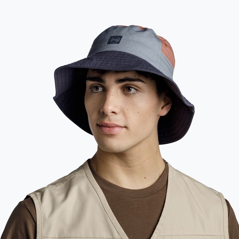 BUFF Sun Bucket Hat de drumeție Hook albastru deschis 125445.909.30.00 3