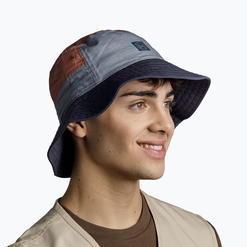 BUFF Sun Bucket Hat de drumeție Hook albastru deschis 125445.909.30.00 4