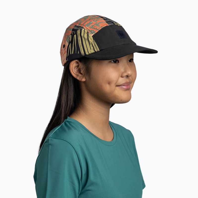 Șapcă de baseball pentru copii BUFF 5 Panels Noru negru 131315.999.10.00 9