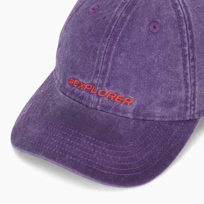 Șapcă de copii BUFF Baseball brokes violet 3