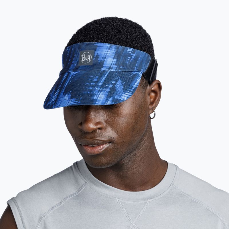 Vizieră BUFF Go Visor Attel albastru pentru alergare 131390.707.20.00 8
