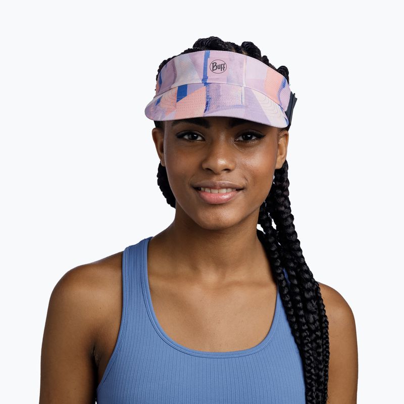 Vizieră BUFF Go Visor Shane vizieră de alergare roz 131391.525.20.00 7