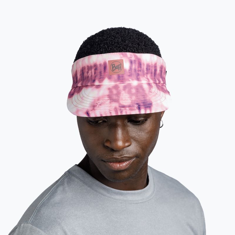 Vizieră BUFF Go Visor Deri roz pentru alergare 131392.538.20.00 10