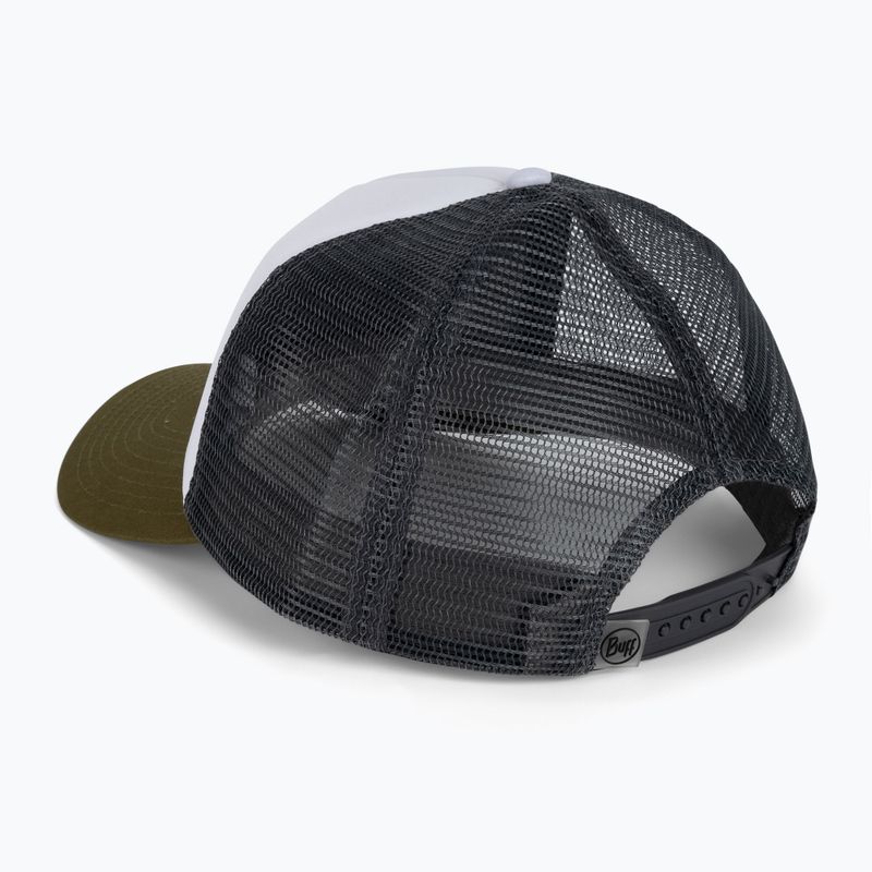 Șapcă de baseball BUFF Trucker Darryl alb 131402.000.30.00 3