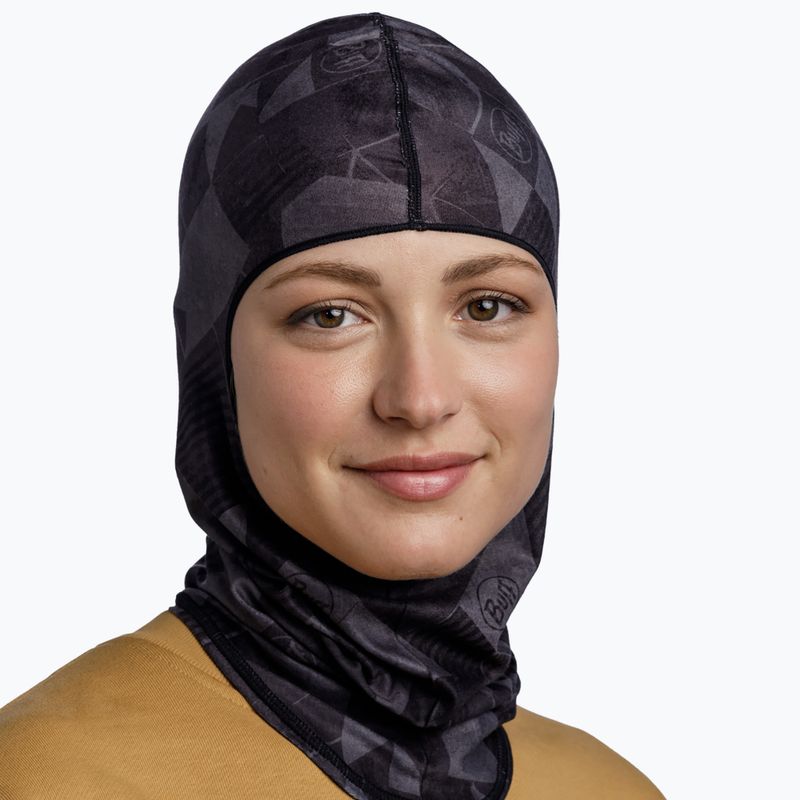 Cagulă BUFF Ecostretch micor graphite 3