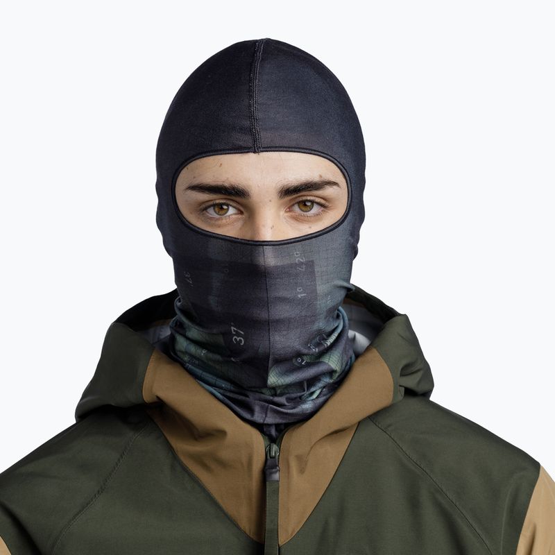 Cagulă BUFF Ecostretch alock silversage 2
