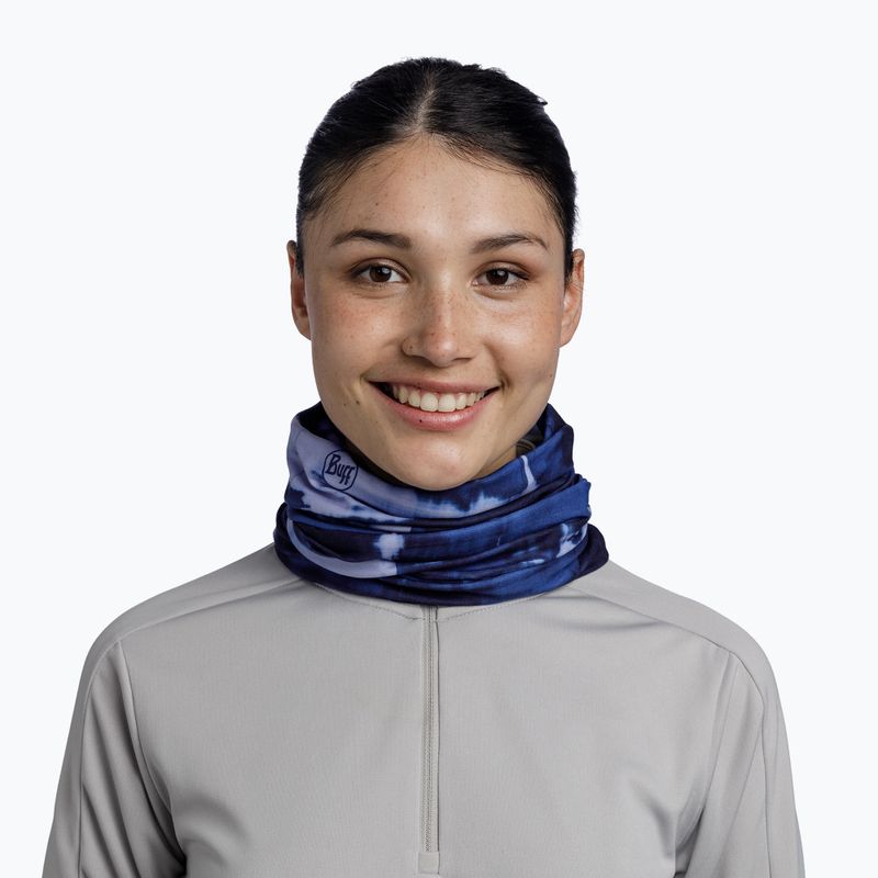 Eșarfă multifuncțională BUFF Original Ecostretch enhi cobalt