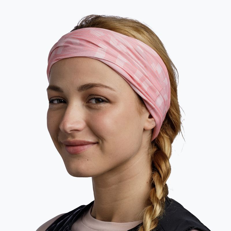 Eșarfă multifuncțională BUFF Original Ecostretch ergiz rose pink 4