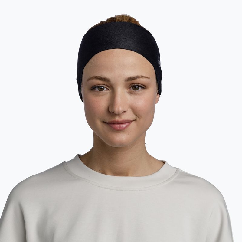 Bentiță BUFF Thermonet solid black 2