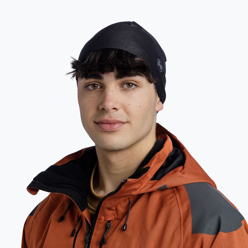 Căciulă de iarnă BUFF Thermonet solid black