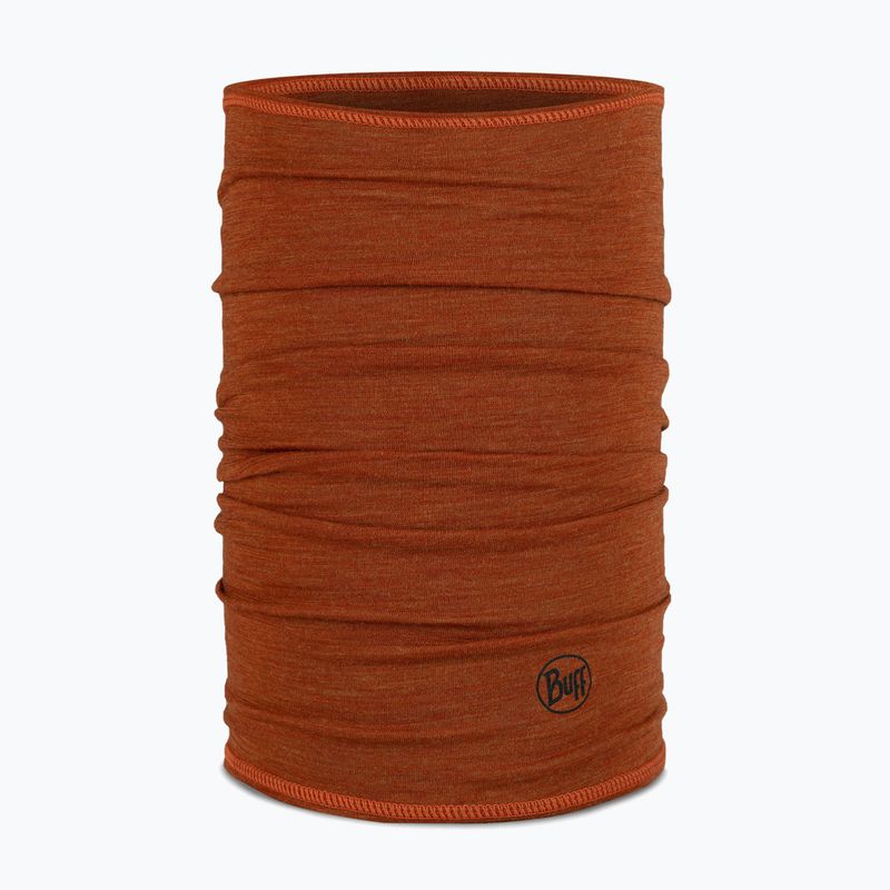 Eșarfă multifuncțională BUFF Lightweight Merino Wool solid cinnamon