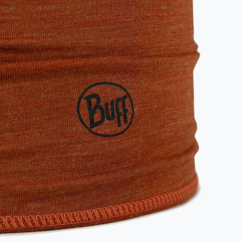 Eșarfă multifuncțională BUFF Lightweight Merino Wool solid cinnamon 3