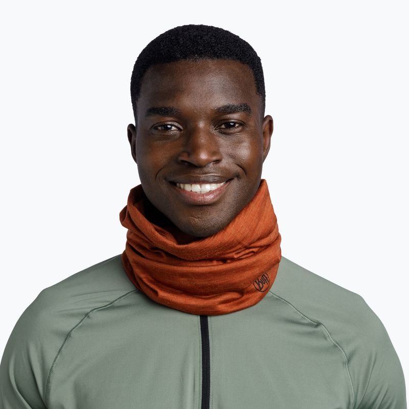 Eșarfă multifuncțională BUFF Lightweight Merino Wool cinamoon