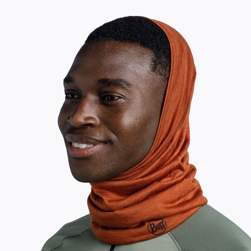 Eșarfă multifuncțională BUFF Lightweight Merino Wool cinamoon