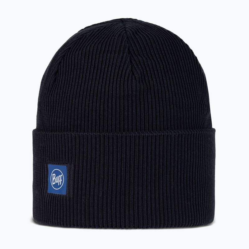 Căciulă de iarnă BUFF Crossknit night blue