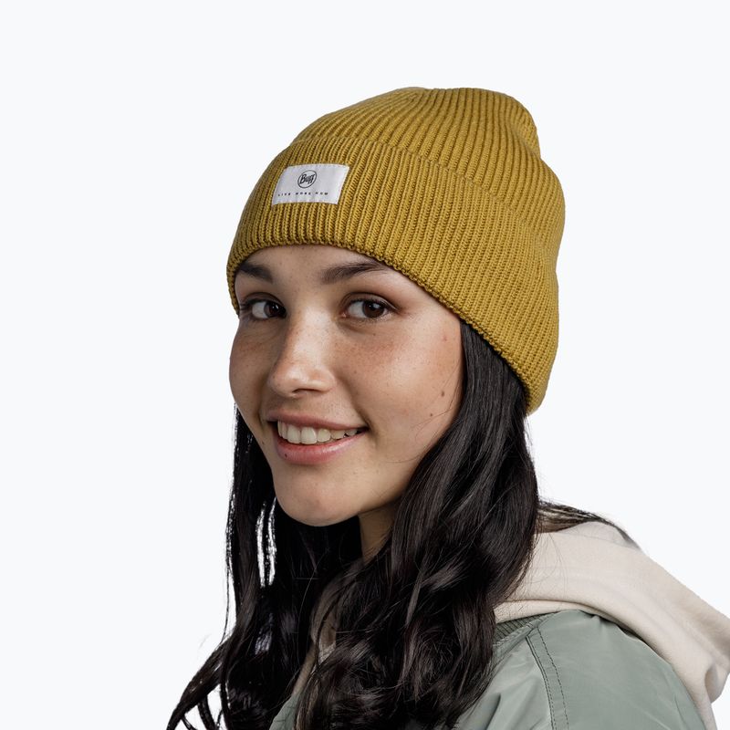Căciulă de iarnă BUFF Knitted Drisk citronella 4