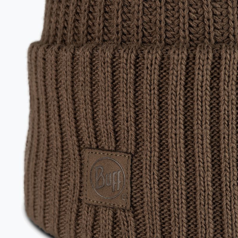 Căciulă de iarnă BUFF Knitted Rutger brindle brown 2