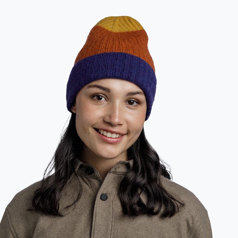 Căciulă de iarnă BUFF Knitted Nilah denim 3