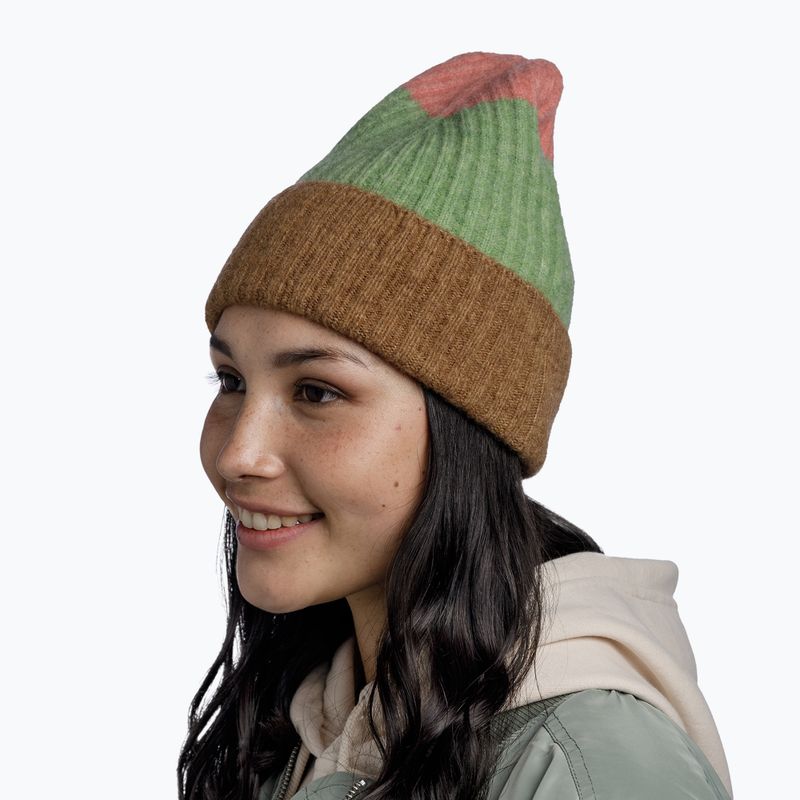 Căciulă de iarnă BUFF Knitted Nilah jade 4