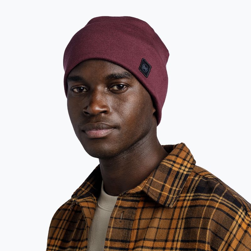 Căciulă de trekking BUFF Knitted Niels Evo dahlia