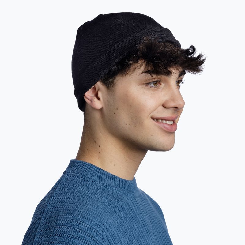 Căciulă de iarnă BUFF Knitted Elro black 2