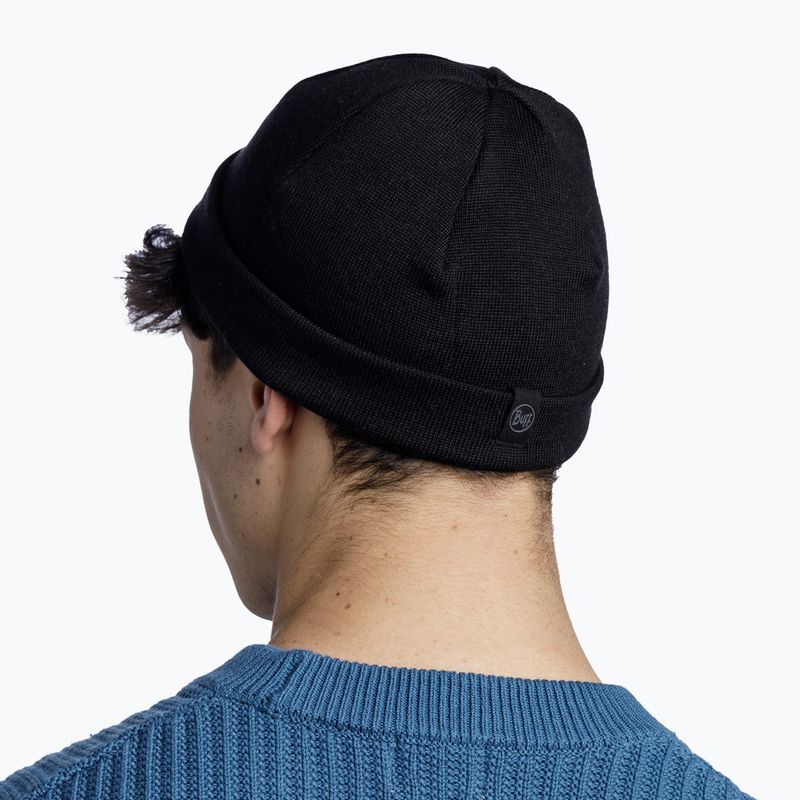 Căciulă de iarnă BUFF Knitted Elro black 4