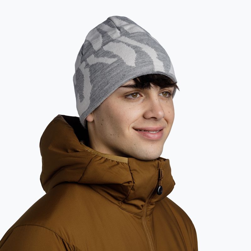 Căciulă de trekking BUFF Knitted Kyre grey 3