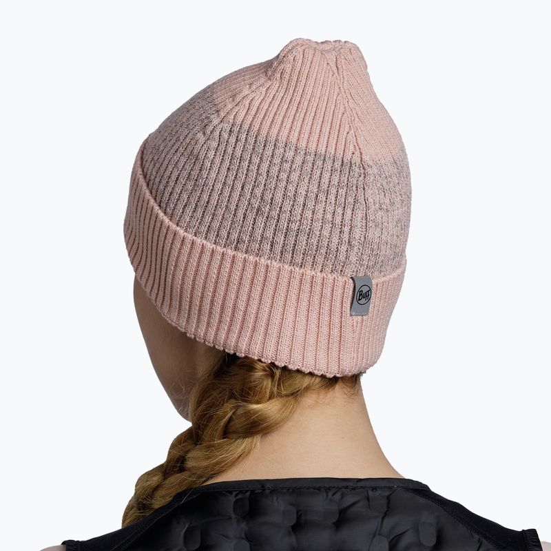 Căciulă de iarnă BUFF Merino Active pale pink 4