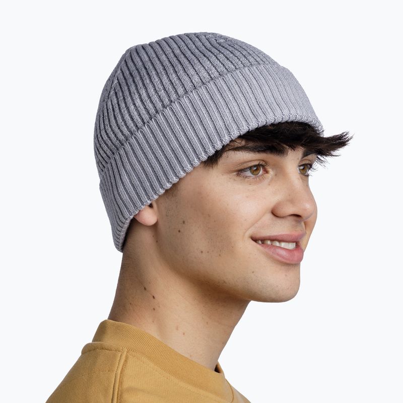 Căciulă de iarnă BUFF Merino Active light grey 4