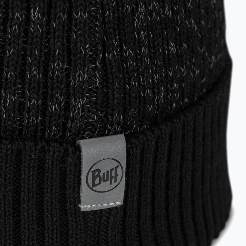 Căciulă de iarnă BUFF Merino Active solid black 2