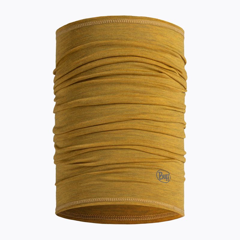 Eșarfă multifuncțională BUFF Lightweight Merino Wool multistripes maize