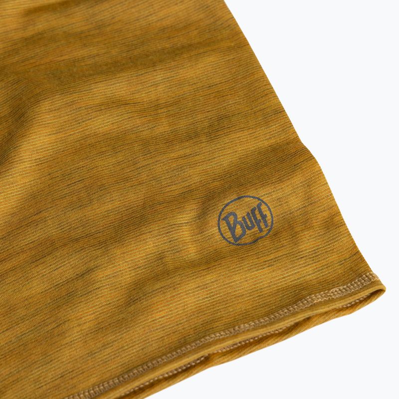 Eșarfă multifuncțională BUFF Lightweight Merino Wool multistripes maize