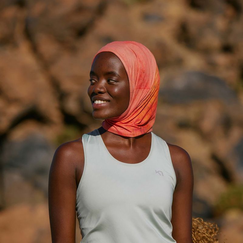 Eșarfă multifuncțională BUFF Coolnet UV keffy nectarine 8