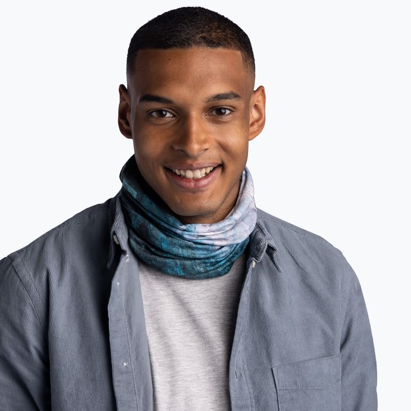Eșarfă multifuncțională BUFF Coolnet UV Watsea Blue Surfrider 5