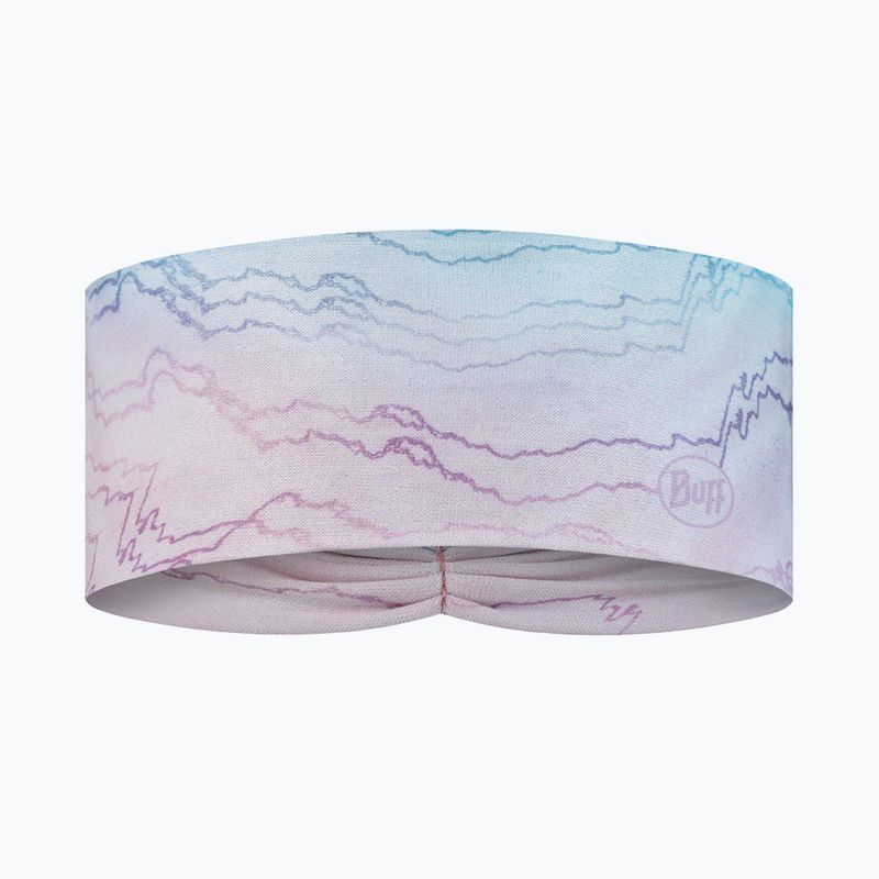Bandă de cap multicoloră BUFF Coolnet UV Ellipse lasea multicoloră