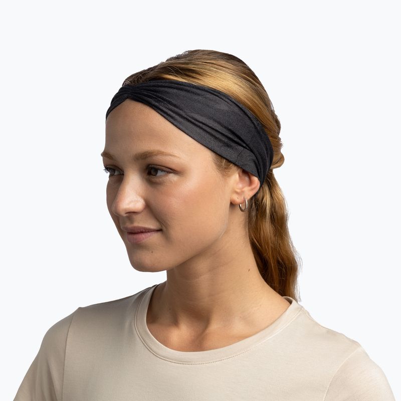 Bandă de cap BUFF Coolnet UV Ellipse disx negru 4