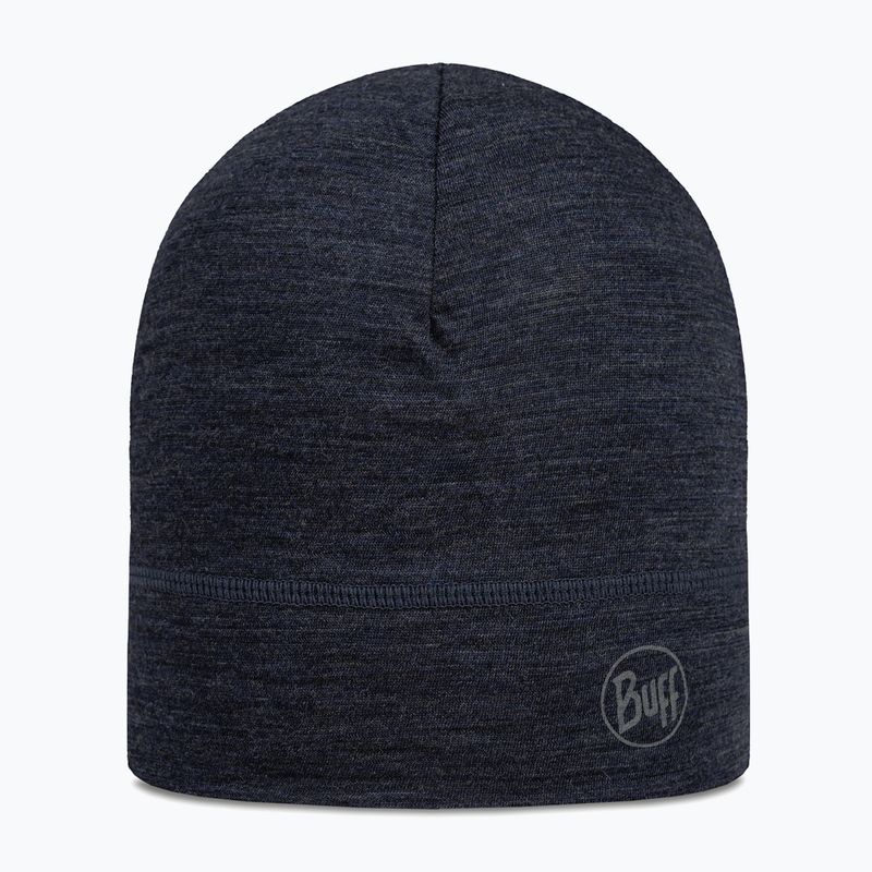 Căciulă de iarnă BUFF Lightweight Merino Wool solid night blue