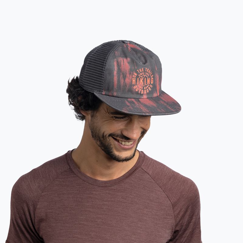 Șapcă de baseball BUFF Trucker ikshi terracotta baseball cap