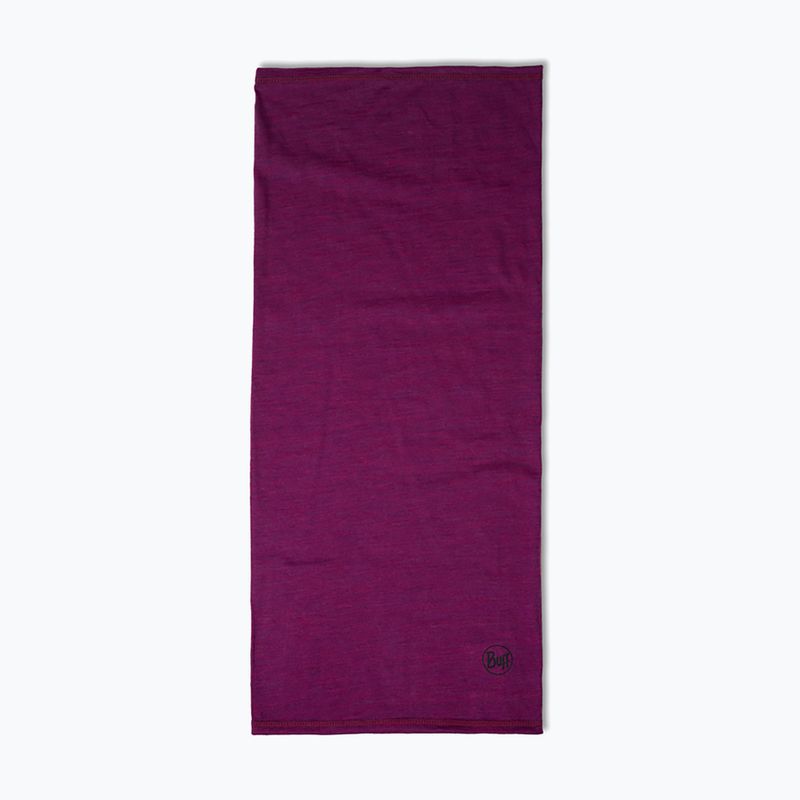 Eșarfă multifuncțională BUFF Lightweight Merino Wool solid magenta 2