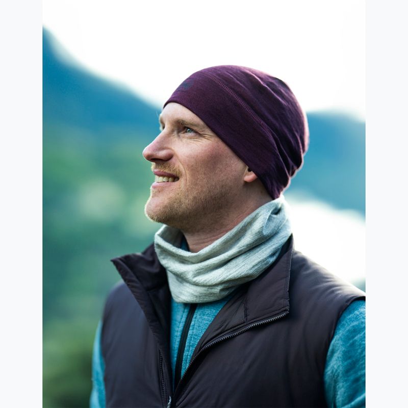 Căciulă de iarnă Buff Merino Lightweight garnet 5