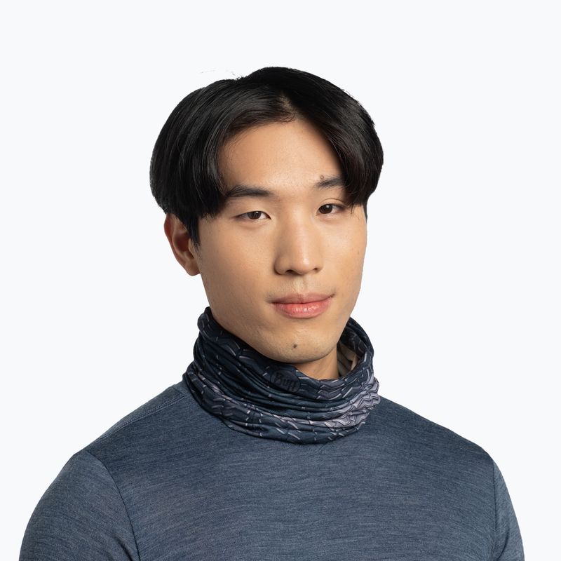 Eșarfă multifuncțională BUFF Original Ecostretch gauxi night blue 2