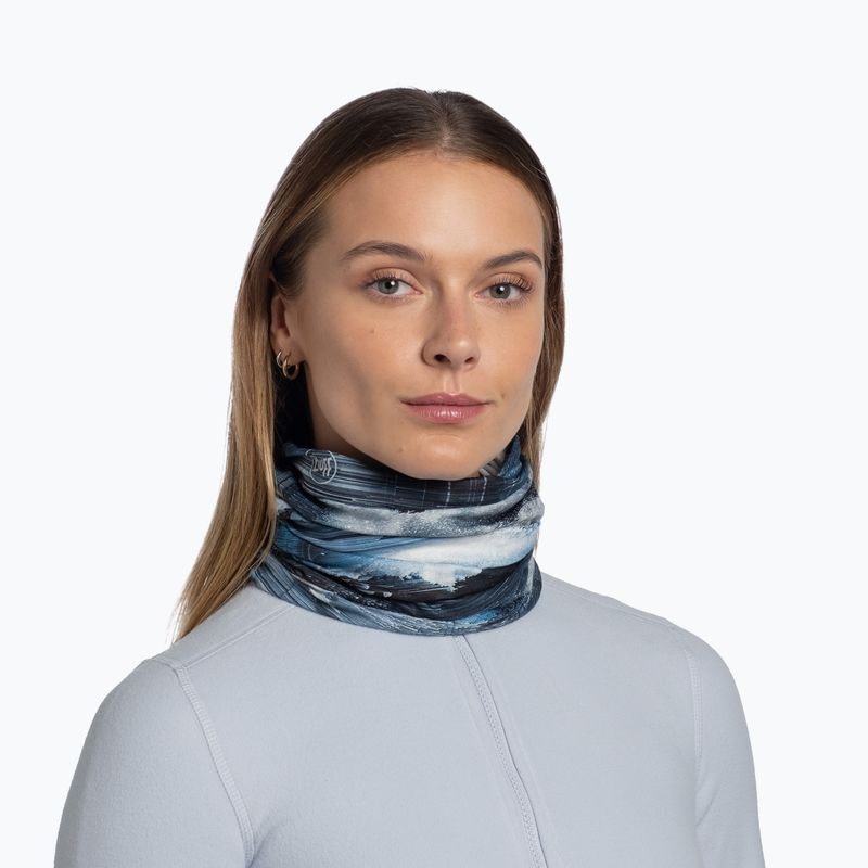 Eșarfă multifuncțională BUFF Original Ecostretch oser blue 3