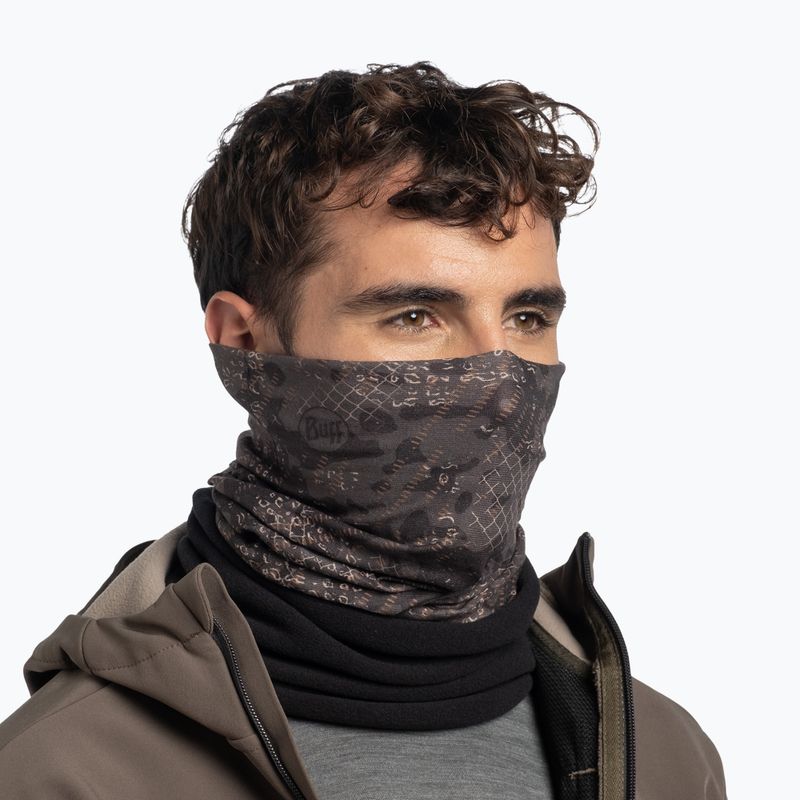 Bandană multifuncțională BUFF Polar cyture black 5