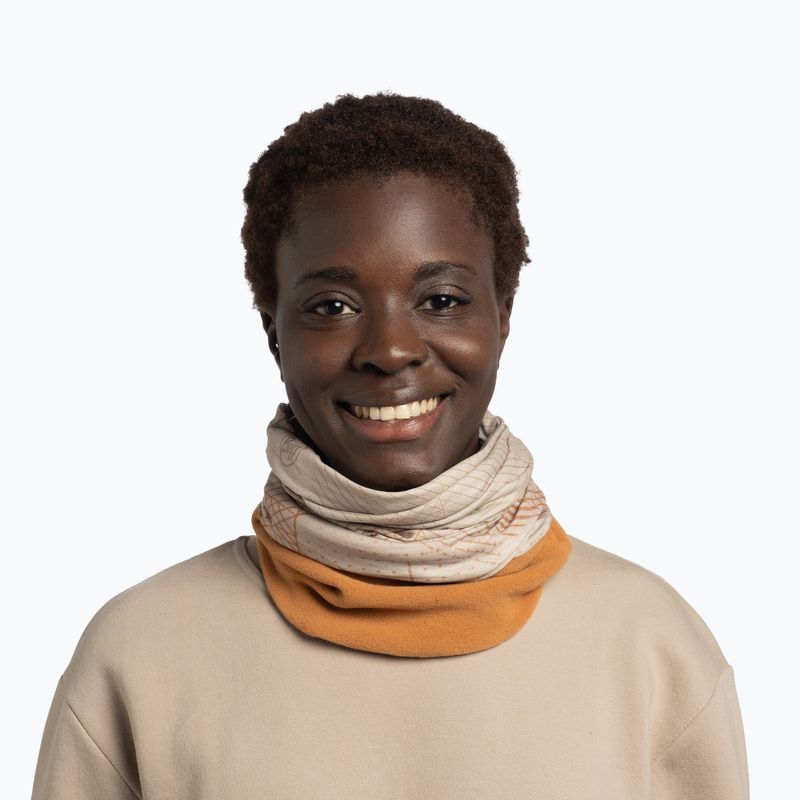 Eșarfă multifuncțională BUFF Polar copper 3