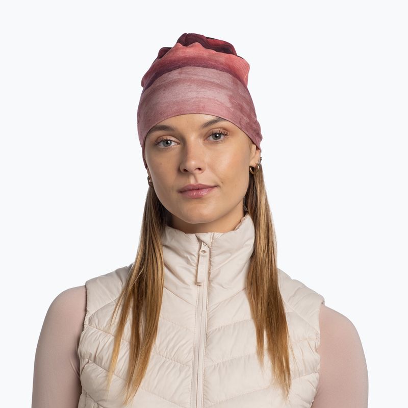Căciulă de iarnă BUFF EcoStretch lise rosewood 6