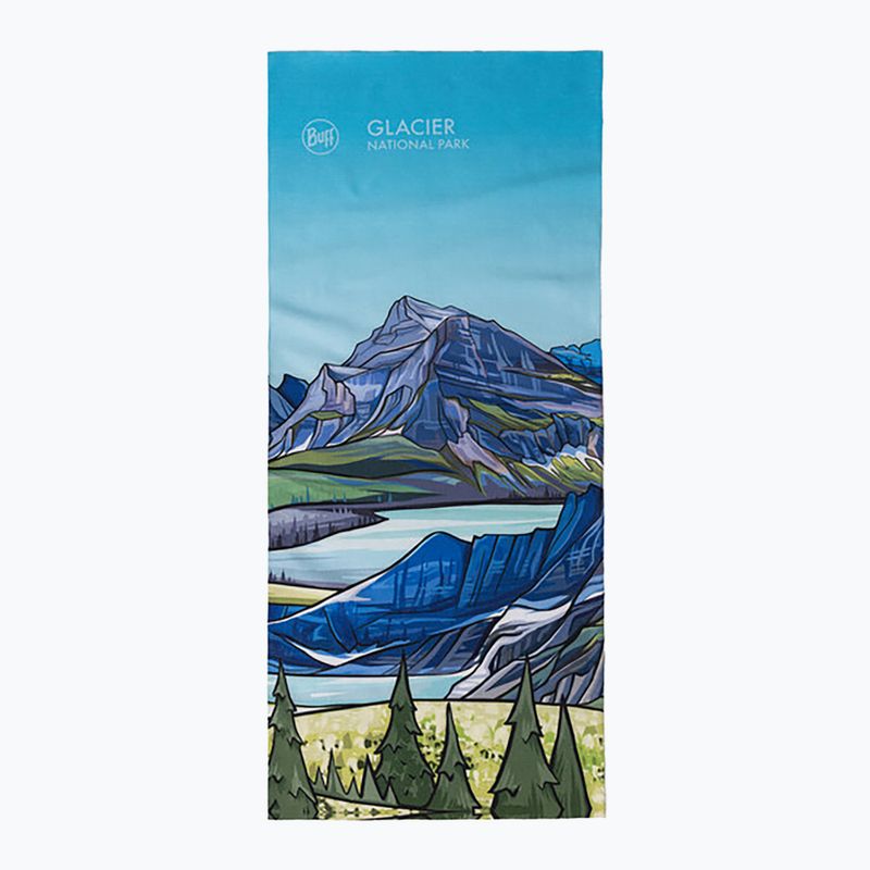 Eșarfă multifuncțională BUFF Coolnet UV National Parks glacier 2