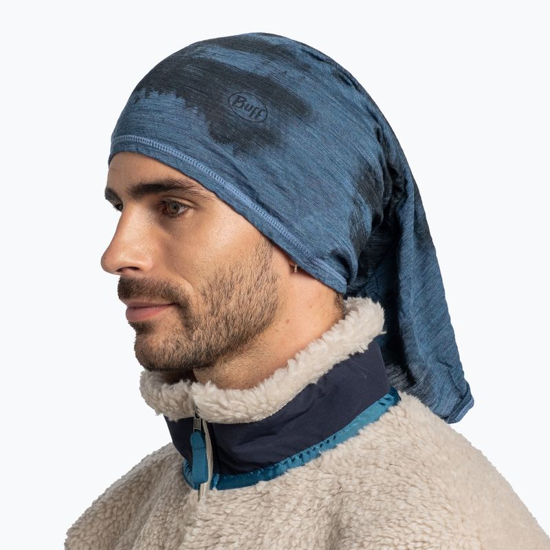 Eșarfă multifuncțională BUFF Lightweight Merino Wool matewa tempest 4